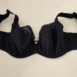 Black Underwire FlexWire Balconette Bra 30I